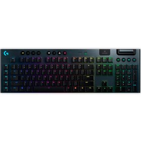 تصویر کیبورد بی سیم مکانیکی گیمینگ لاجیتک مدل G913 - مشکی Logitech G913 Wireless Mechanical Gaming Keyboard