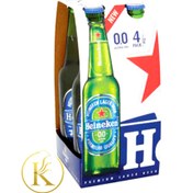 تصویر آبجو بدون الکل کلاسیک هاینیکن ۳۳۰ میلی لیتر باکس 4 عددی ا heineken heineken