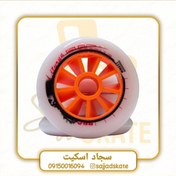 تصویر پک 8 عددی چرخ کفش اسکیت برند سیتی ران نارنجی (110میلیمتر) 
