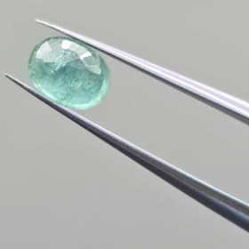 تصویر زمرد بیضی کد 37260 