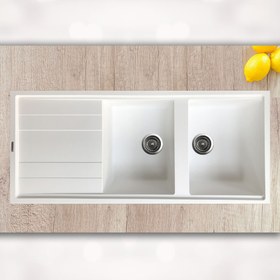 تصویر سینک گرانیتیSMG - مشکی 