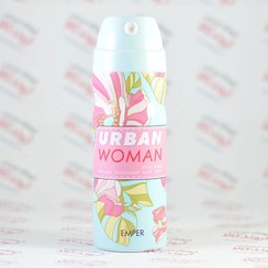 تصویر اسپری زنانه امپر مدل Urban حجم ۲۰۰ میلی لیتر با رایحه شیرین 