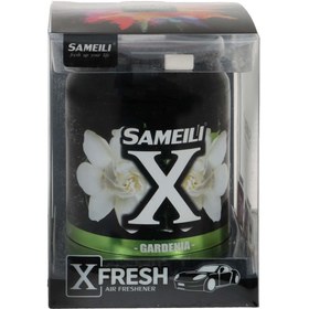 تصویر خوشبو کننده ژلی هوا SAMEILI آسان بازشو مدل GARDENIA Air freshener SAMEILI easy to open GARDENIA model