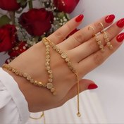 تصویر سرویس فلاور طلایی 