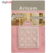 تصویر ضربه گیر شیشه آریسام مدل 01 بسته ۹ عددی 