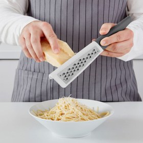 تصویر رنده دسته دار ایکیا مدل STRÅLANDE IKEA STRÅLANDE Grater with handle, stainless steel/dark grey