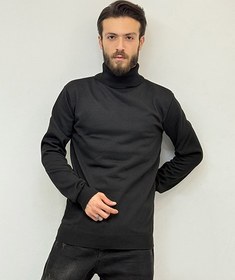 تصویر بافت یقه اسکی مردانه 