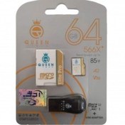 تصویر کارت حافظه کوئین تک 64GB Queen tech مدل 566X 