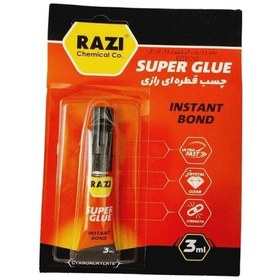 تصویر چسب قطره ای رازی مدل Super Glue کد 001 حجم 3 میلی لیتر 