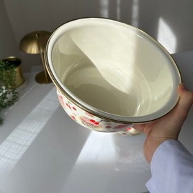 تصویر لگن سه تیکه طرح کاپ‌ کیک 