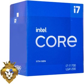 تصویر پردازنده اینتل Intel Core i7 11700 استوک 