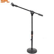 تصویر پایه میکروفن کفی چدن متوسط SPL مدل SP-M1 