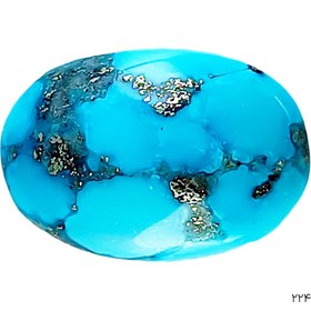 تصویر نگین فیروزه کرمانی معدنی و طبیعی - کد 2245 