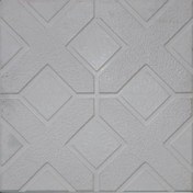 تصویر موزائیک پلیمری طرح یاسمین 40*40 - سفید 