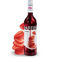 تصویر سیروپ توت فرنگی بارتینی 