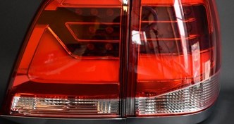 تصویر خطر عقب تویوتا لندکروزر 2020 