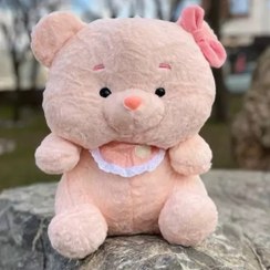تصویر عروسک خرس تپلی اورجینال Plush Chubby Bear Doll