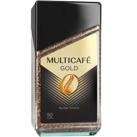 تصویر قهوه فوری گلد مولتی کافه ۱۰۰ گرم 