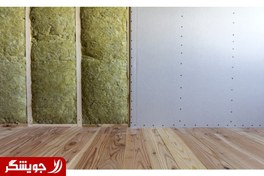 تصویر عایق صداگیر دیوار با صداگیری ۱۰۰% 