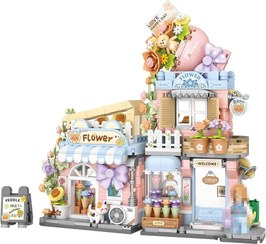 تصویر لگو دکوری ساختمان گل 