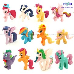 تصویر فیگور پونی ۱۲ عددی 