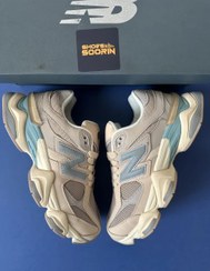 تصویر نیوبالانس 9060 کرم آبی - 38 NEW BALANCE 9060