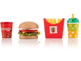 تصویر اسباب بازی «فست‌فود - برگر و سیب‌زمینی» Zingo Toys Fast food - burgers and fries