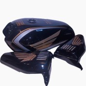 تصویر باک موتورسیکلت تیزرو یدک پارس کد MF2000273 به همراه قاب بغل 