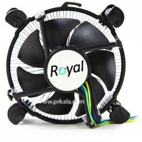 تصویر فن خنک کننده CPU رویال Royal LN-Cooler-775-1155 LGA1155 ا Royal LN-Cooler-775-1155 LGA1155 CPU Cooling Fan Royal LN-Cooler-775-1155 LGA1155 CPU Cooling Fan