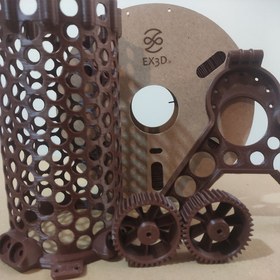 تصویر فیلامنت abs قهوه ای EX3D 