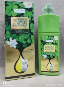 تصویر شامپو رنگ مو گیاهی بابل موس حجم 500 میلی لیتر تضمین اصالت اصل رنگ مشکی تاریخ جدید 