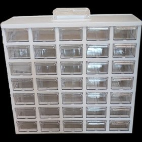 تصویر ست جاادویه جاادویه ای جعبه قطعات 35کشویی جعبه خیاطی کشولوازم الکتریکی(هزینه ارسال به عهده مشتری می باشد) 