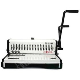 تصویر دستگاه صحافی دوبل مدل TD-202R Double binding machine model TD-202R