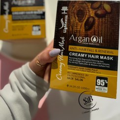 تصویر ماسک مو آرگان حجم ۸۰۰ میل 
