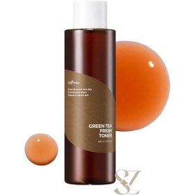 تصویر تونر چای سبز فرش ایزنتری | Green Tea Fresh Toner | کنترل چربی و تسکین پوست 