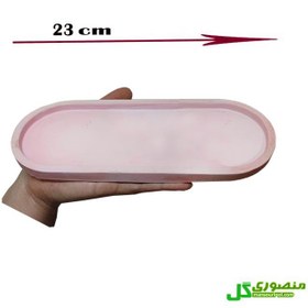 تصویر زیرگلدانی سیمانی صورتی کد Z04 