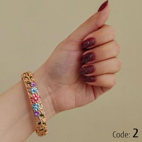 تصویر تکدست خلیجی میناکاری مدل 1 