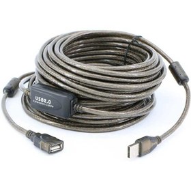 تصویر کابل افزایش USB برددار پی نت به طول 25 متر 