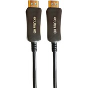 تصویر کابل HDMI ورژن 2.0 فیبر نوری فرانت مدل FN-HFC300 طول 30 متر با رزولوشن 4K Faranet HDMI 2.0 Active Optical Cable FN-HFC300