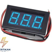 تصویر ماژول ولت متر سه سیم 30-0 ولت آبی 0.56 اینچ 