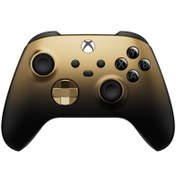 تصویر دسته بازی ایکس باکس سری S و X سری GOLD SHADOW wireless controller xbox series s/x gold shadow گلد شادو