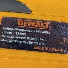 تصویر دریل برقی دیوالت 1250وات گیربکس فلزی مدل 2035 Dewalt