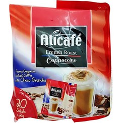 تصویر کاپوچينو علی کافه بسته 20 عددی ALICAFE مدل French Roast Alicafe French Roast Cappuccino 20 sachets