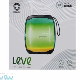 تصویر اسپیکر قابل حمل گرین لاین مدل Green Lion Leve Portable Speaker Green line portable speaker