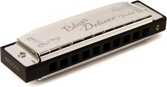 تصویر سازدهنی لوکس فندر بلو - ارسال 20 روز کاری Fender Blue deluxe harmonica