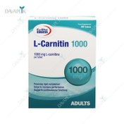 تصویر قرص ال کارنیتین 1000 میلی گرم یوروویتال بسته ۶۰ عددی 