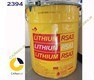تصویر گریس لیتیم 3 زرد ترن 35 پوندی سطل فلزی 