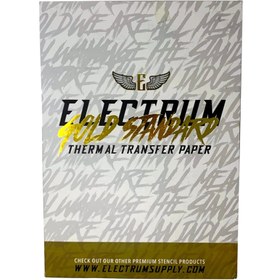 تصویر کاغذ استنسیل الکتروم Electrum Gold Standard Thermal Transfer Paper 