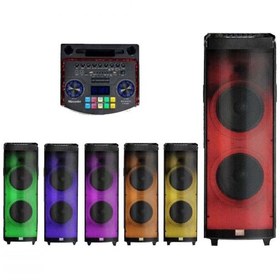 تصویر اسپیکر شارژی حرفه ای مکسیدر MX DJ2121 CN1202 ا Maxeeder MX-DJ2121 CN1202 speaker Maxeeder MX-DJ2121 CN1202 speaker