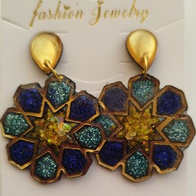 تصویر گوشواره رزینی 